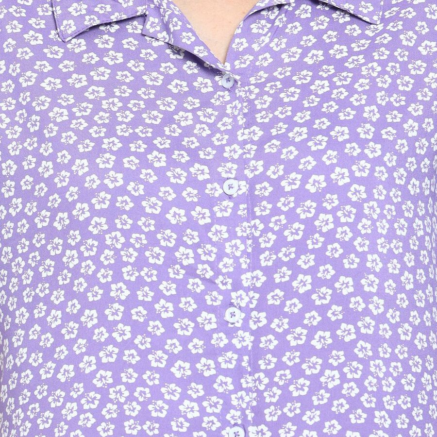 Ladies' Shirt, Purple, large image number null